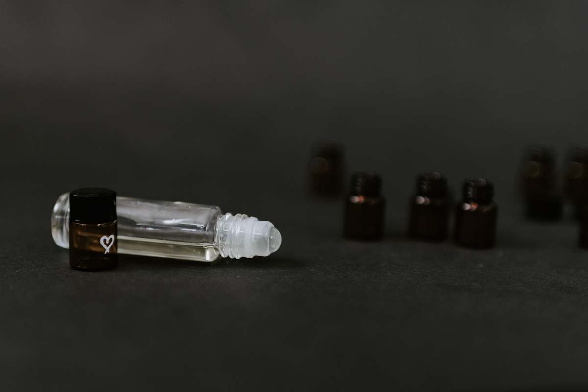 injection clear glass roll-on cologne wristwatch