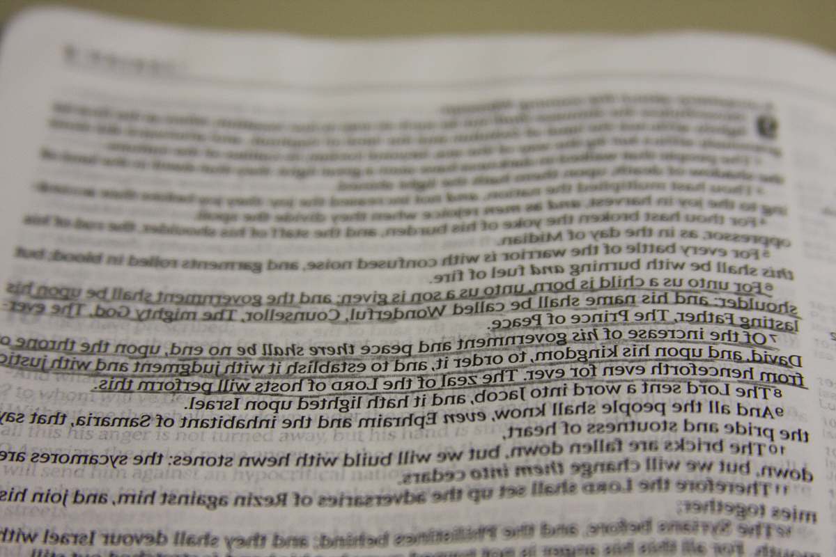 text white bookpage document