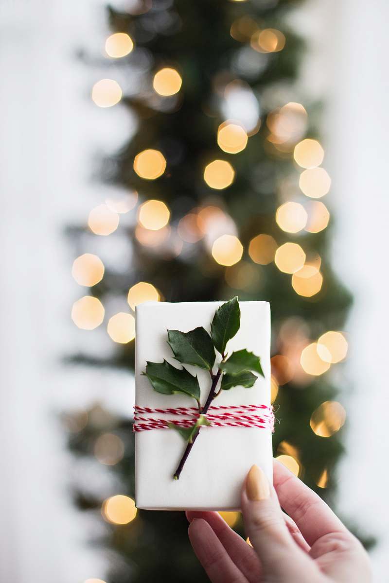 person white cloth christmas