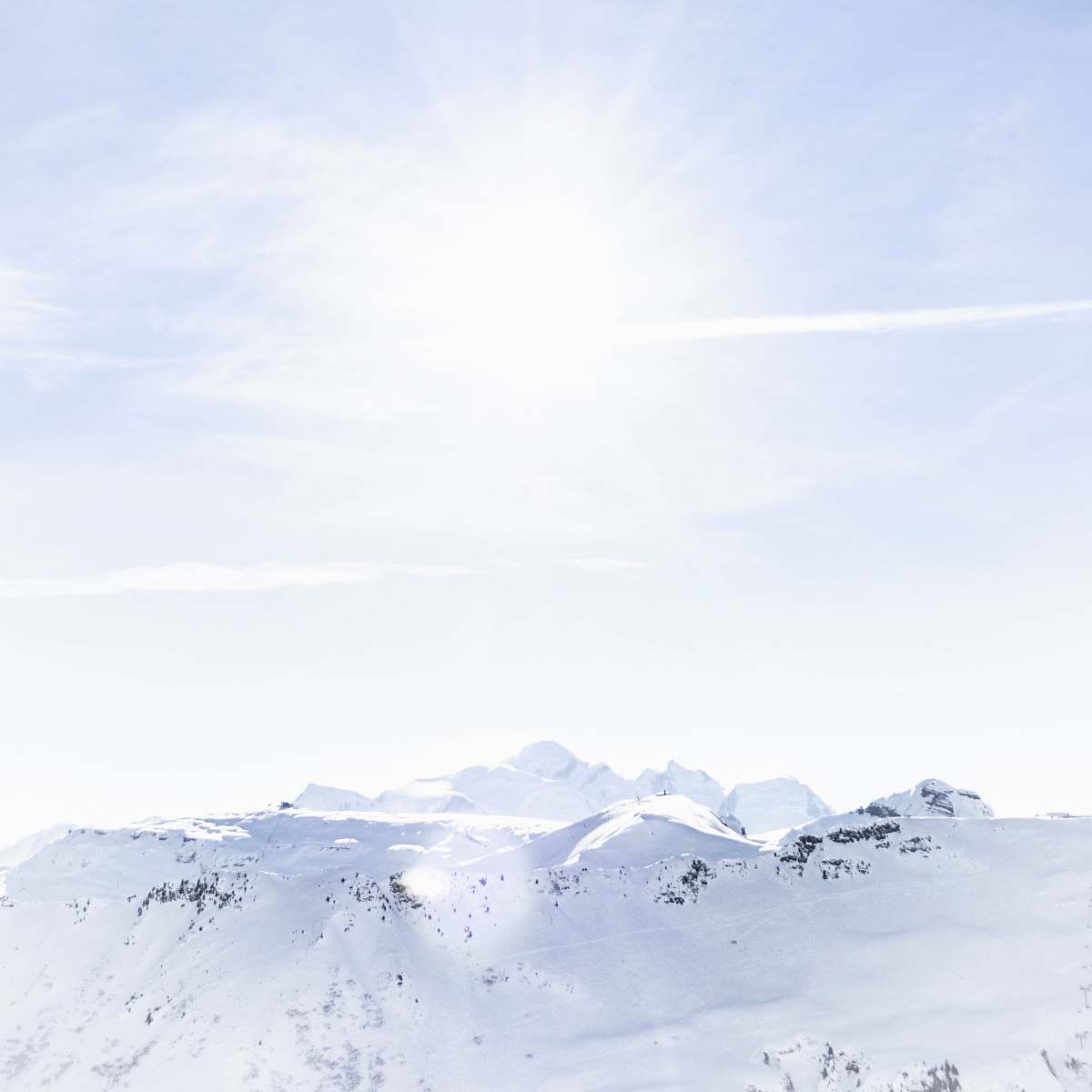 nature white snowy mountains outdoors