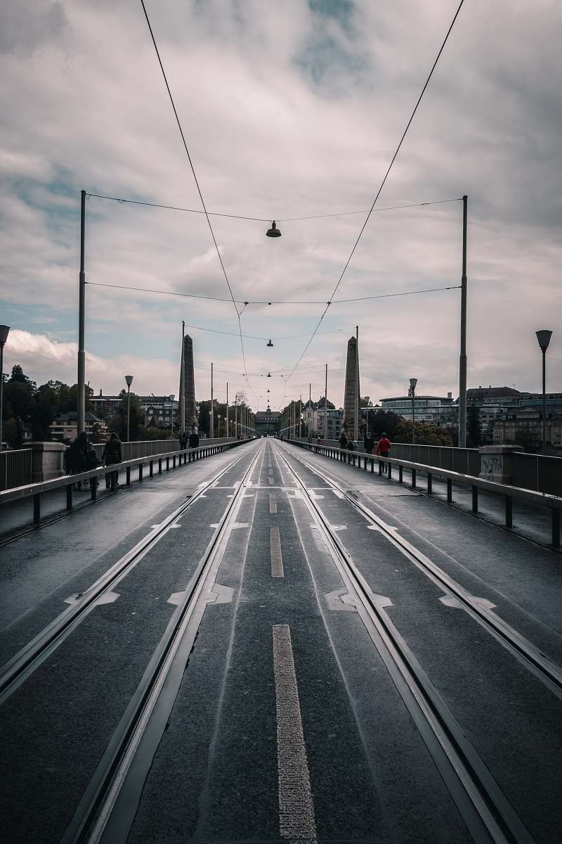 freeway no vehicles on grey concrete road highway