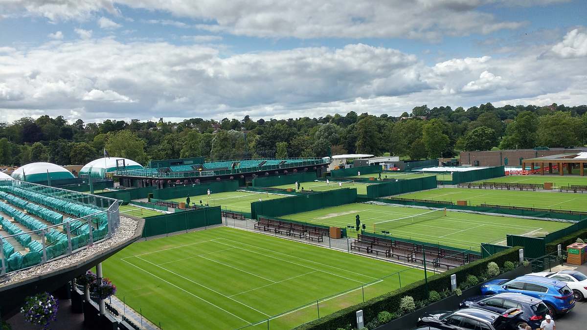 human open field stadium person