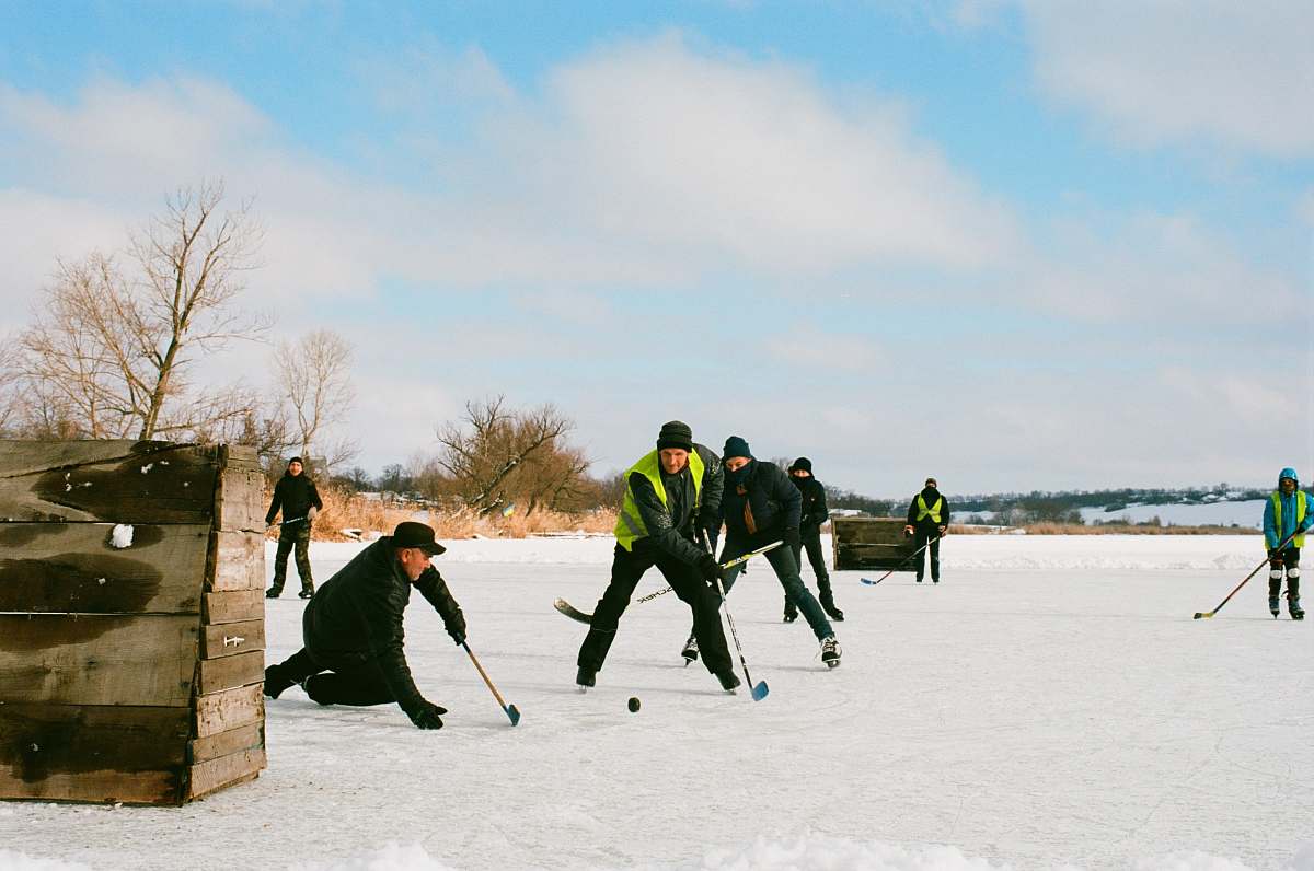 Hockey People Playing Hockey People Image Free Photo