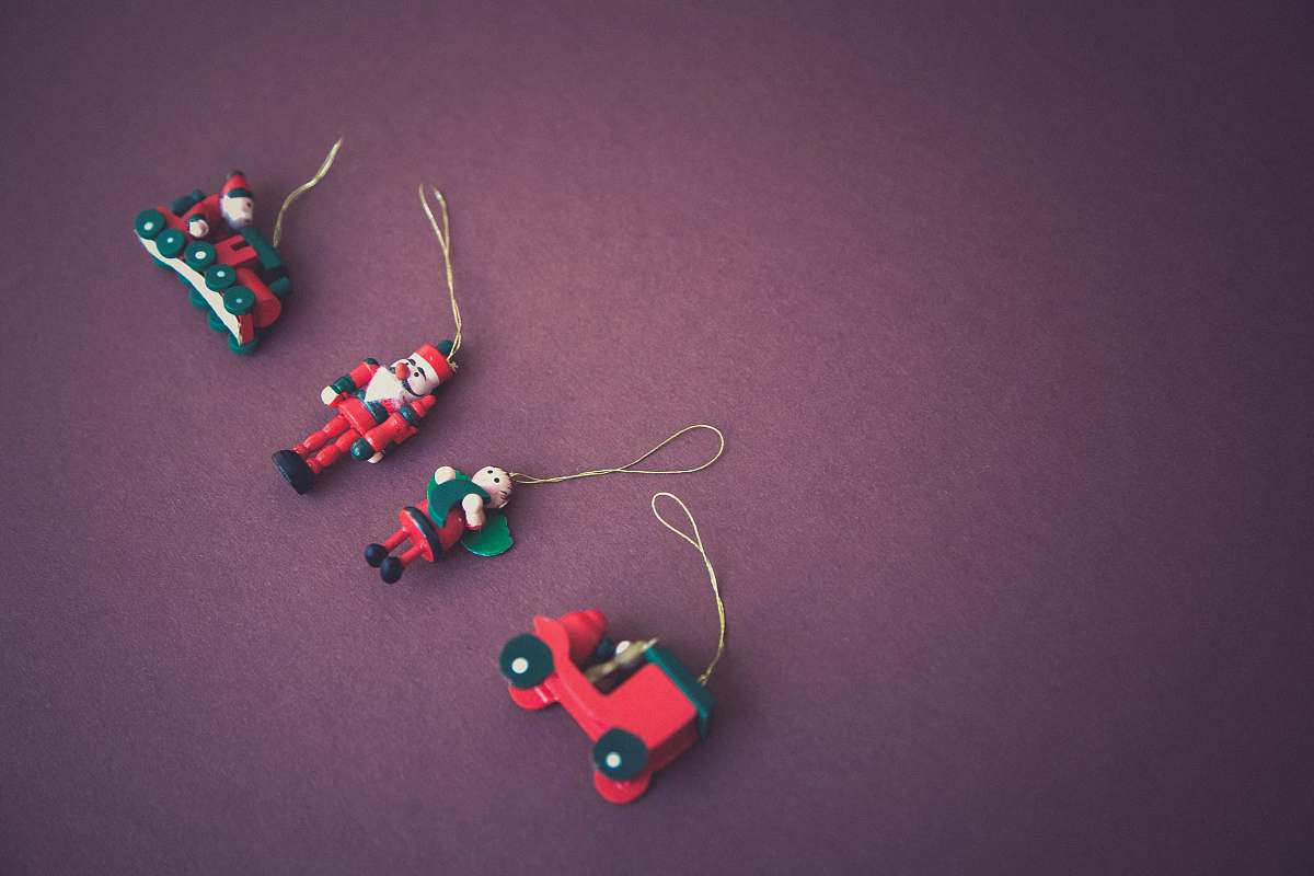 holiday Christmas hanging decors christmas bell