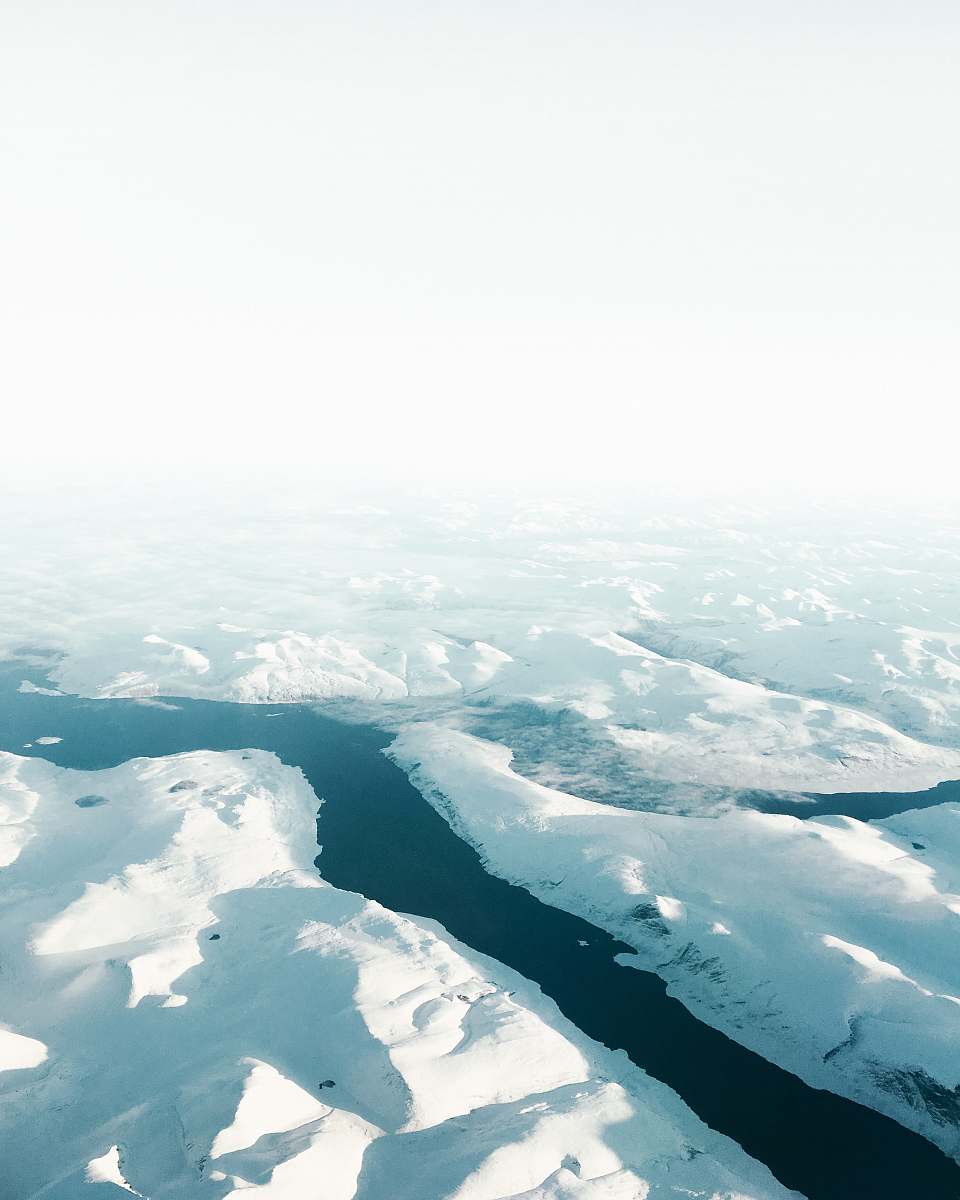 ice aerial photography of iceberg glacier