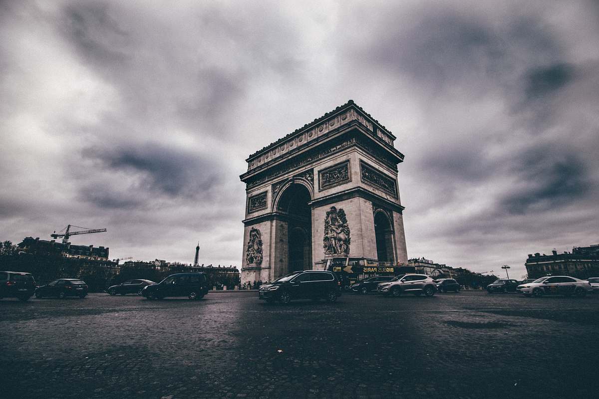 architecture Arc de Triomphe, Paris bell tower