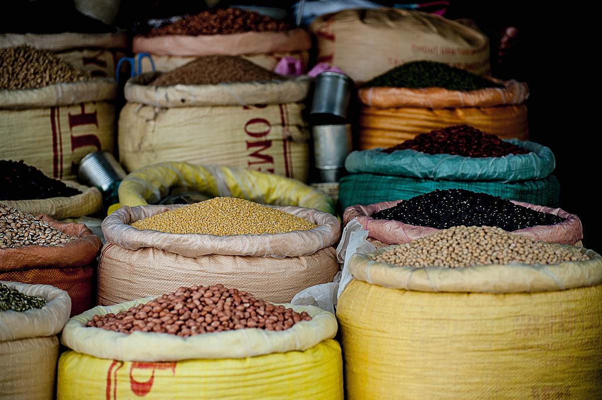 bean assorted food in socks vietnam