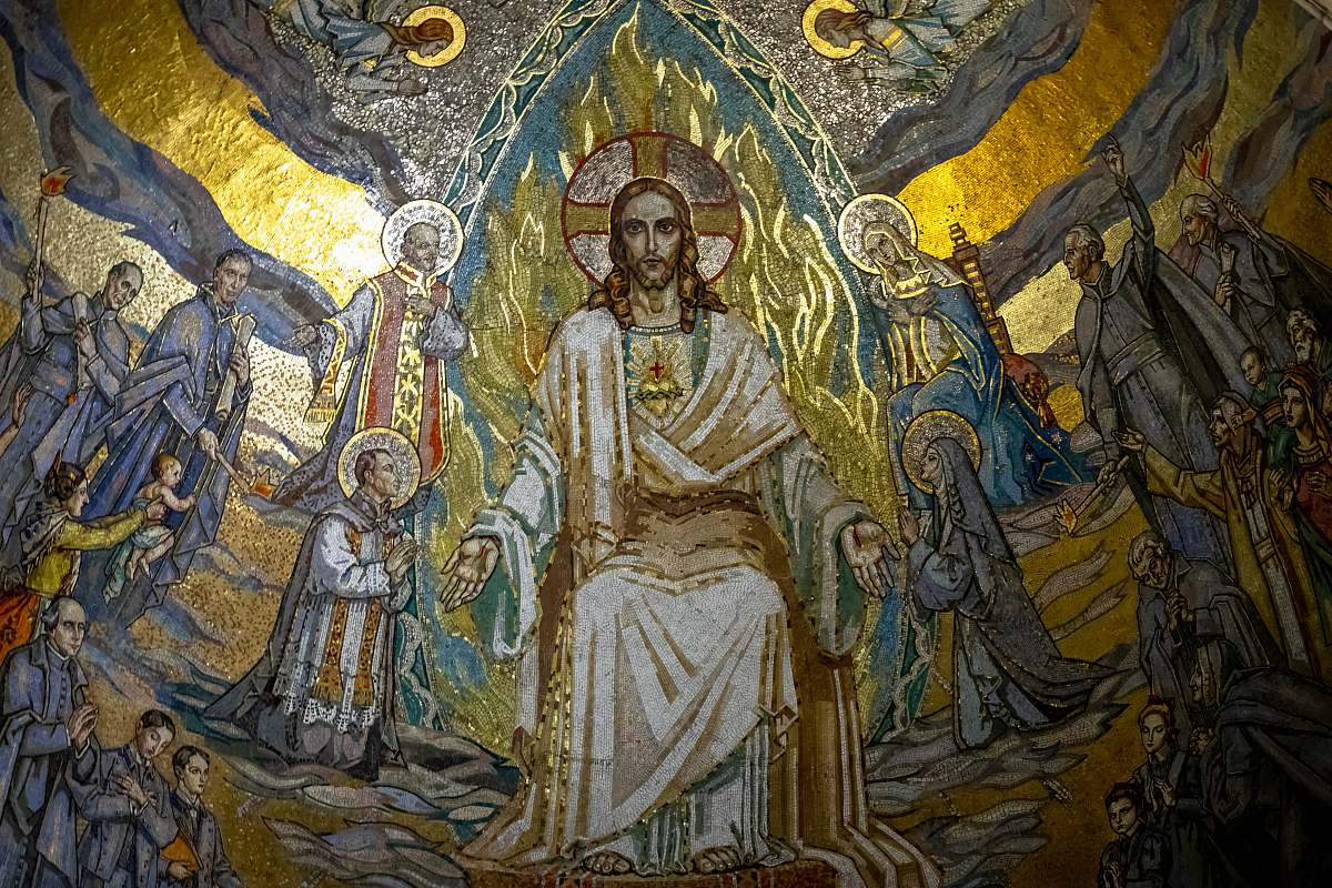 art Sacred Heart of Jesus Christ architecture