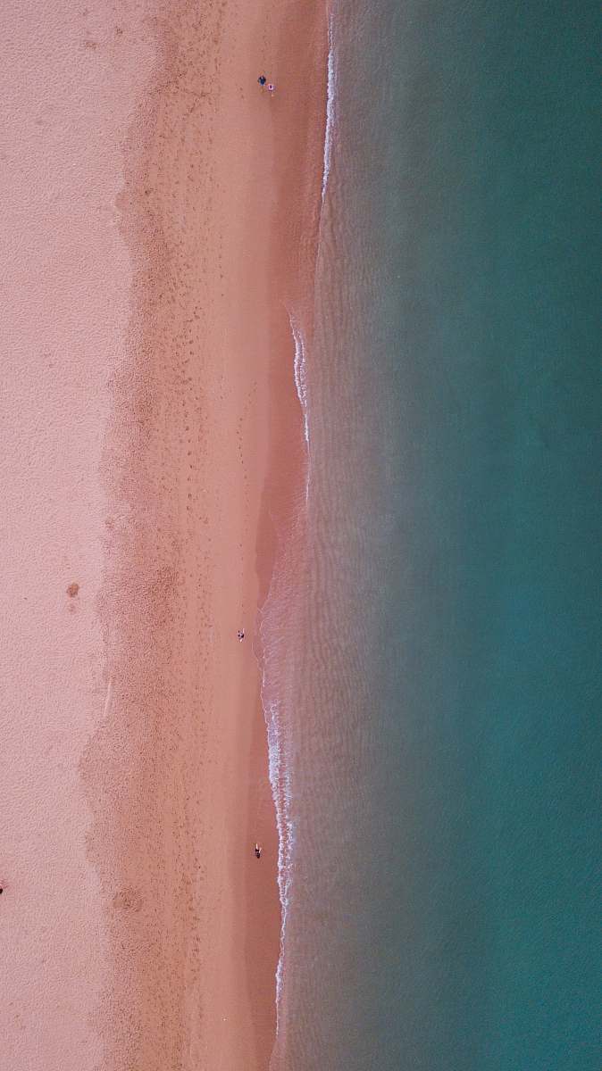 portugal aerial photography of beach water
