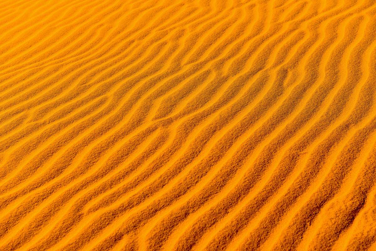 nature high-angle photography of desert sand