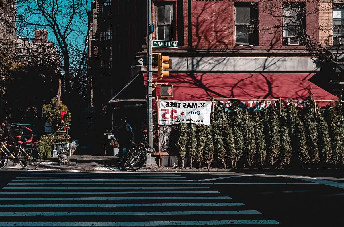 vehicle pedestrian lane photo bicycle