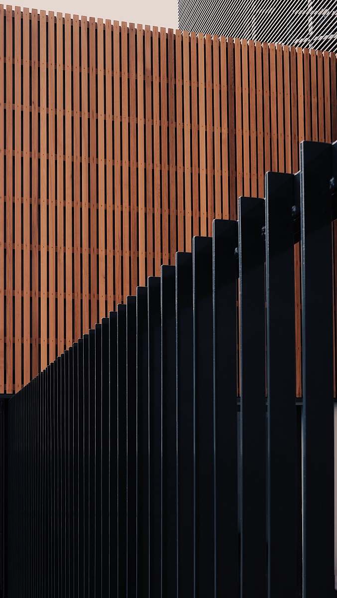 brown black and brown wooden fence strasbourg