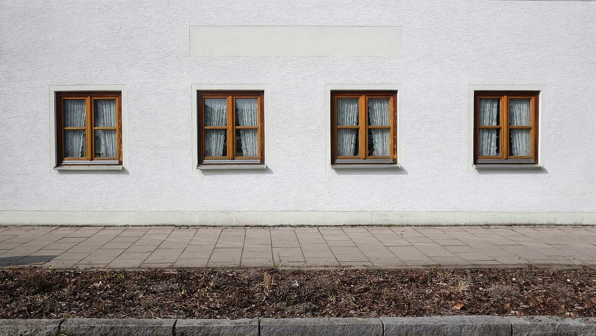 germany brown windows sidewalk