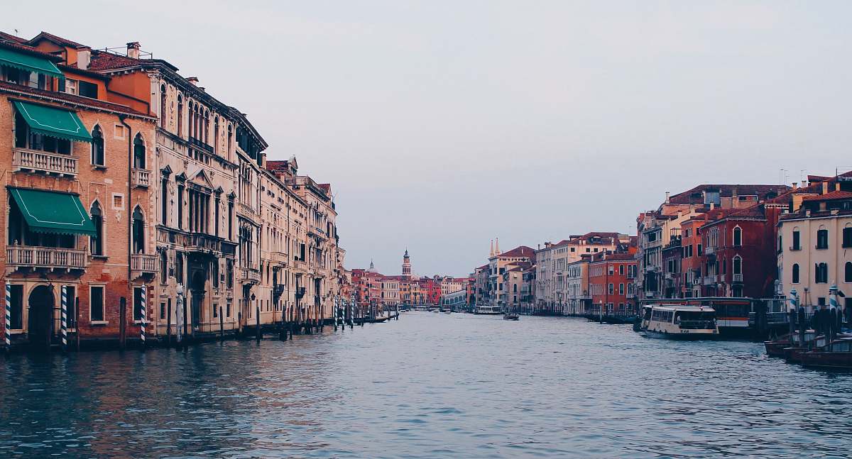 water architectural photography of Grand Canal Italy venice