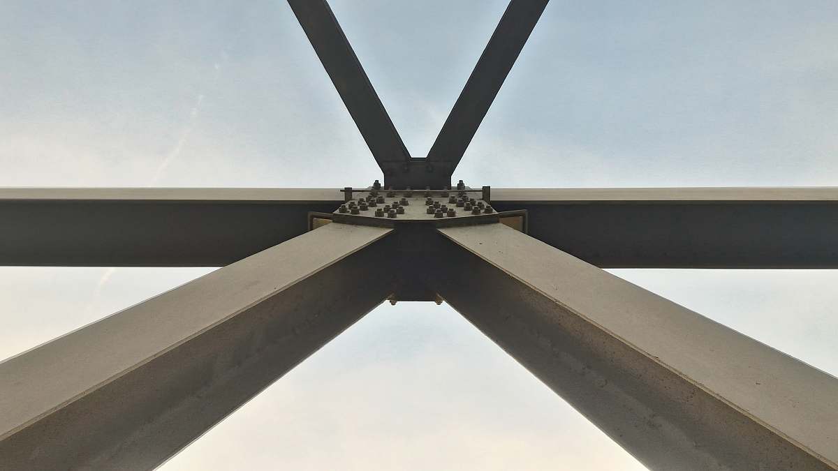 sky low angle photography of post skylight