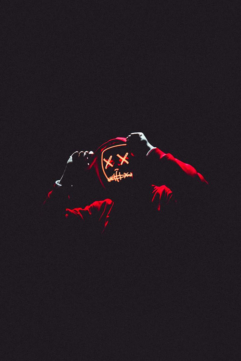 light man wearing red hoodie san