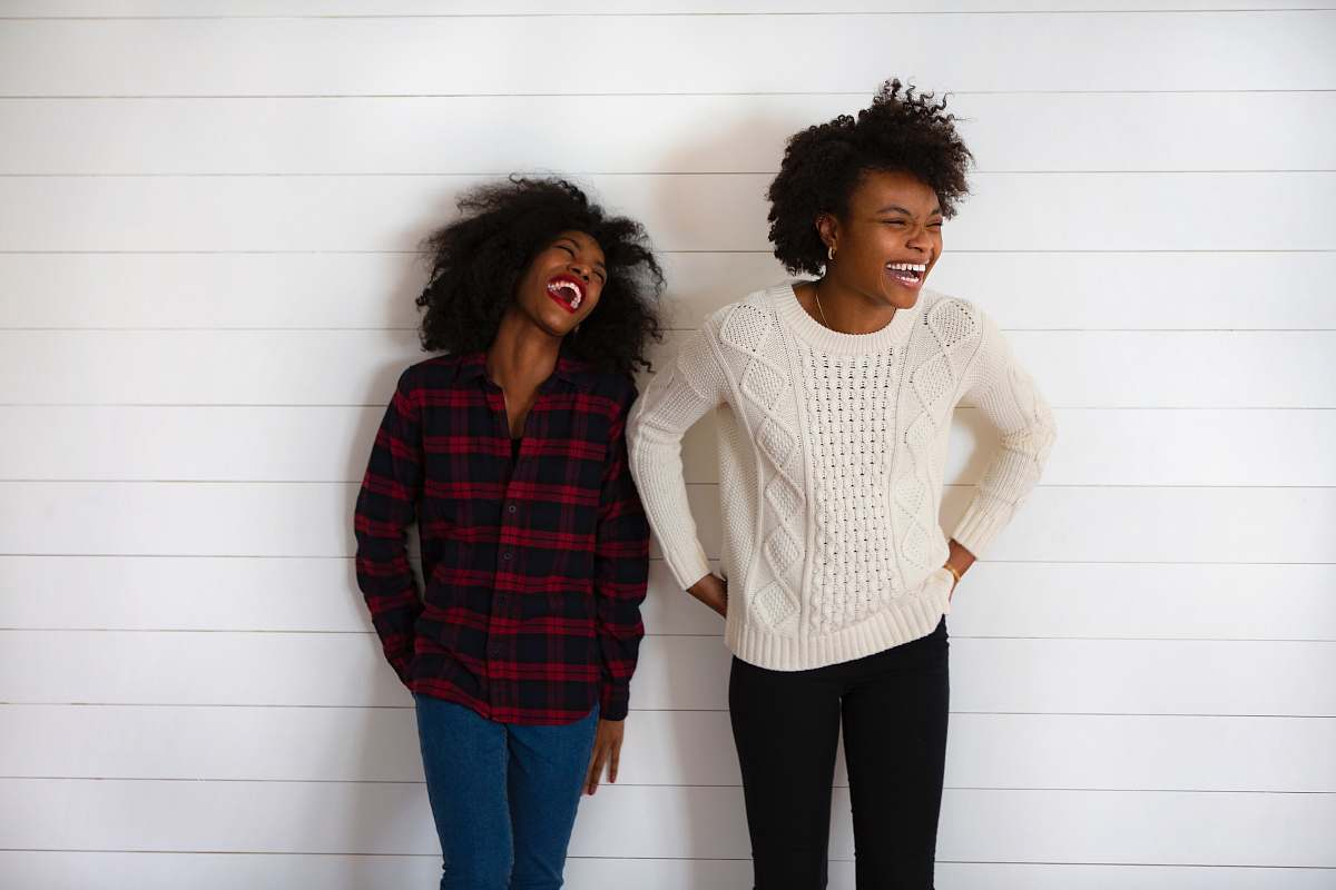 people two woman smiling person