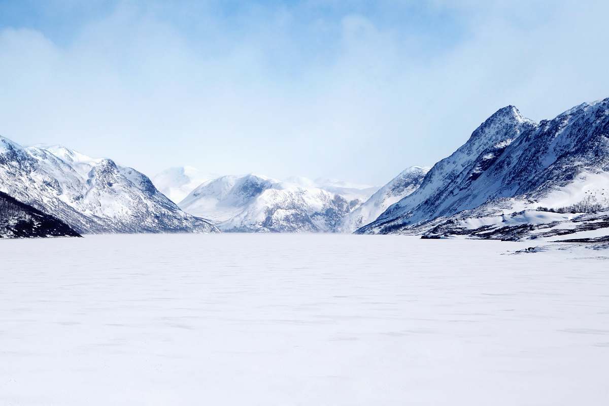 snow landscape photo of mountain covered with snow mountain