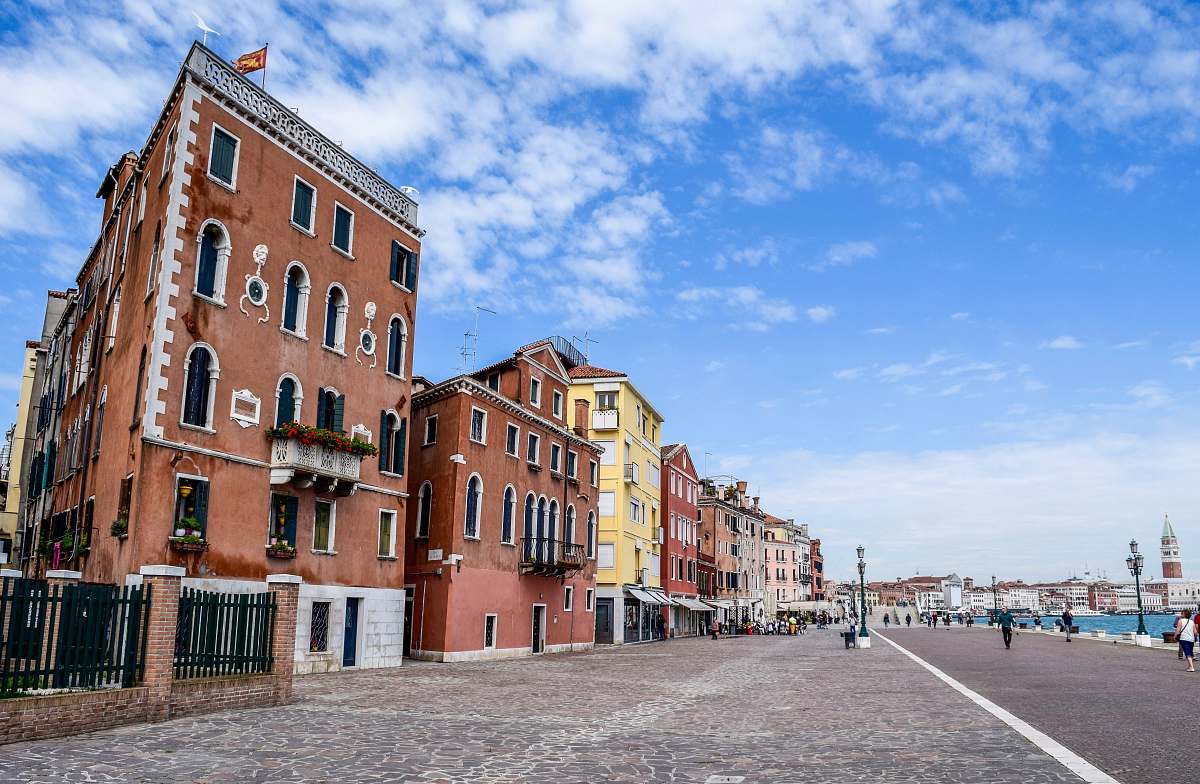venice photo of brown concrete houses building