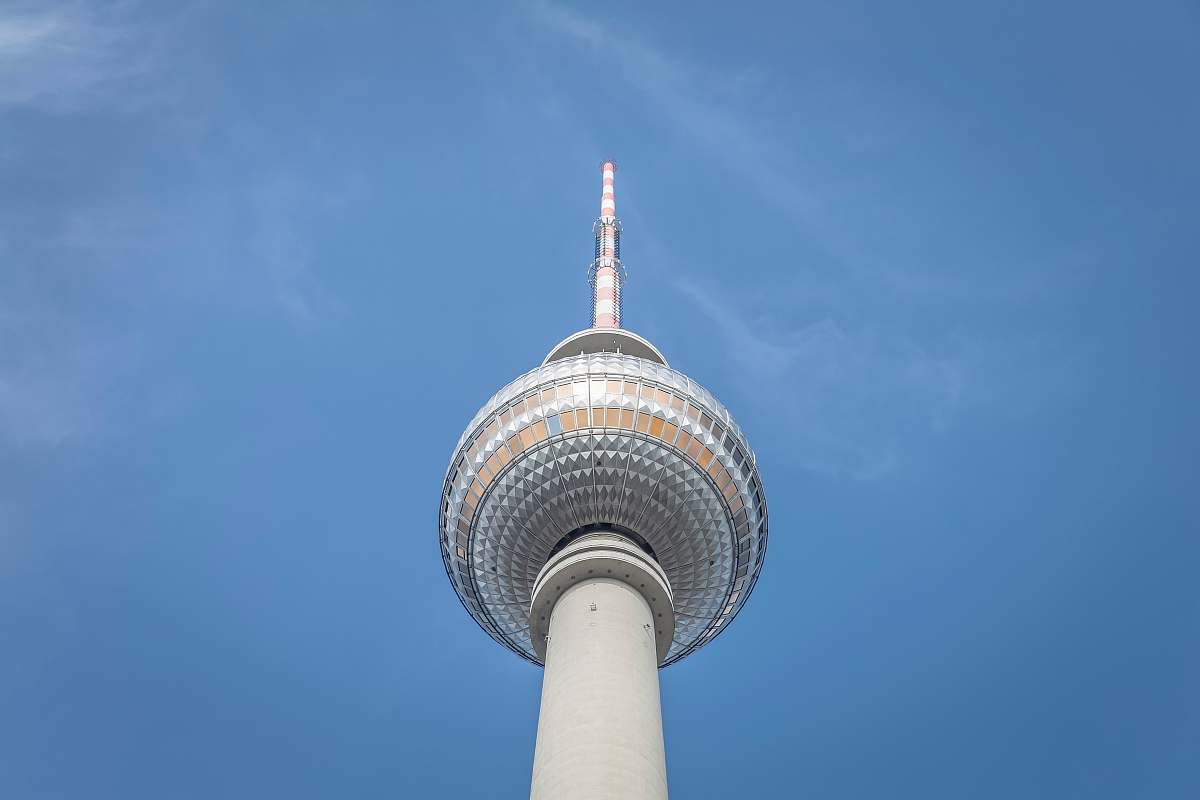 tower low-angle photography of white tower berlin