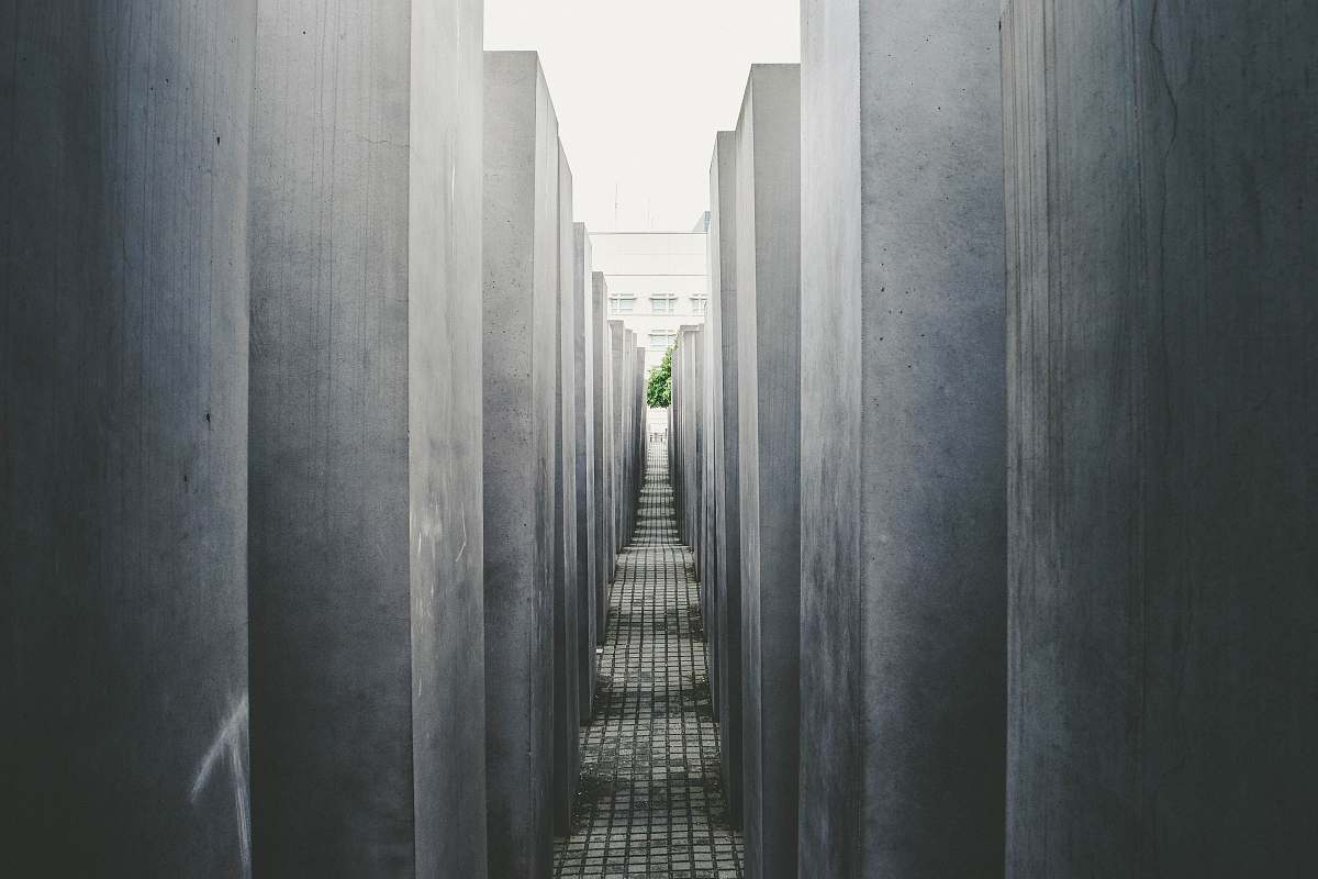 concrete concrete hallway berlin