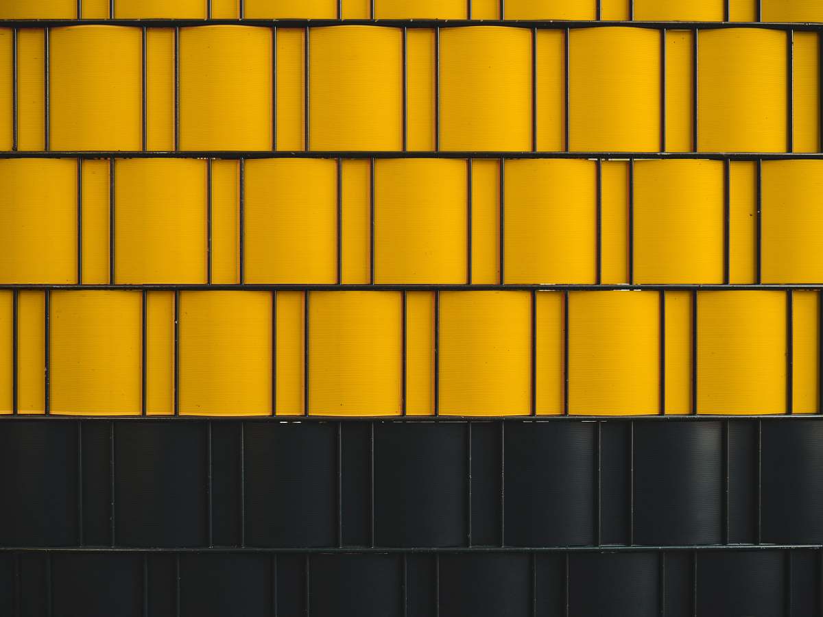 yellow digital wallpaper of yellow and black wall texture