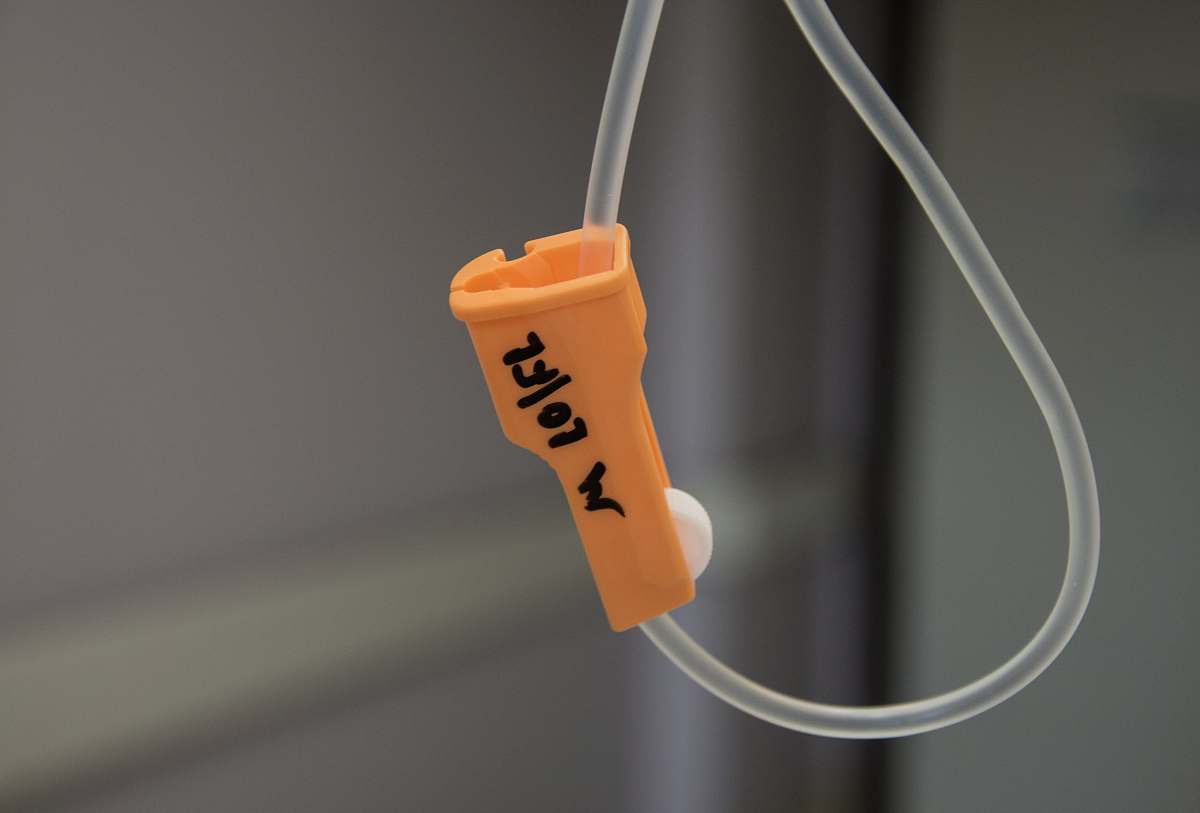 hospital photo of orange dextore drop controller health