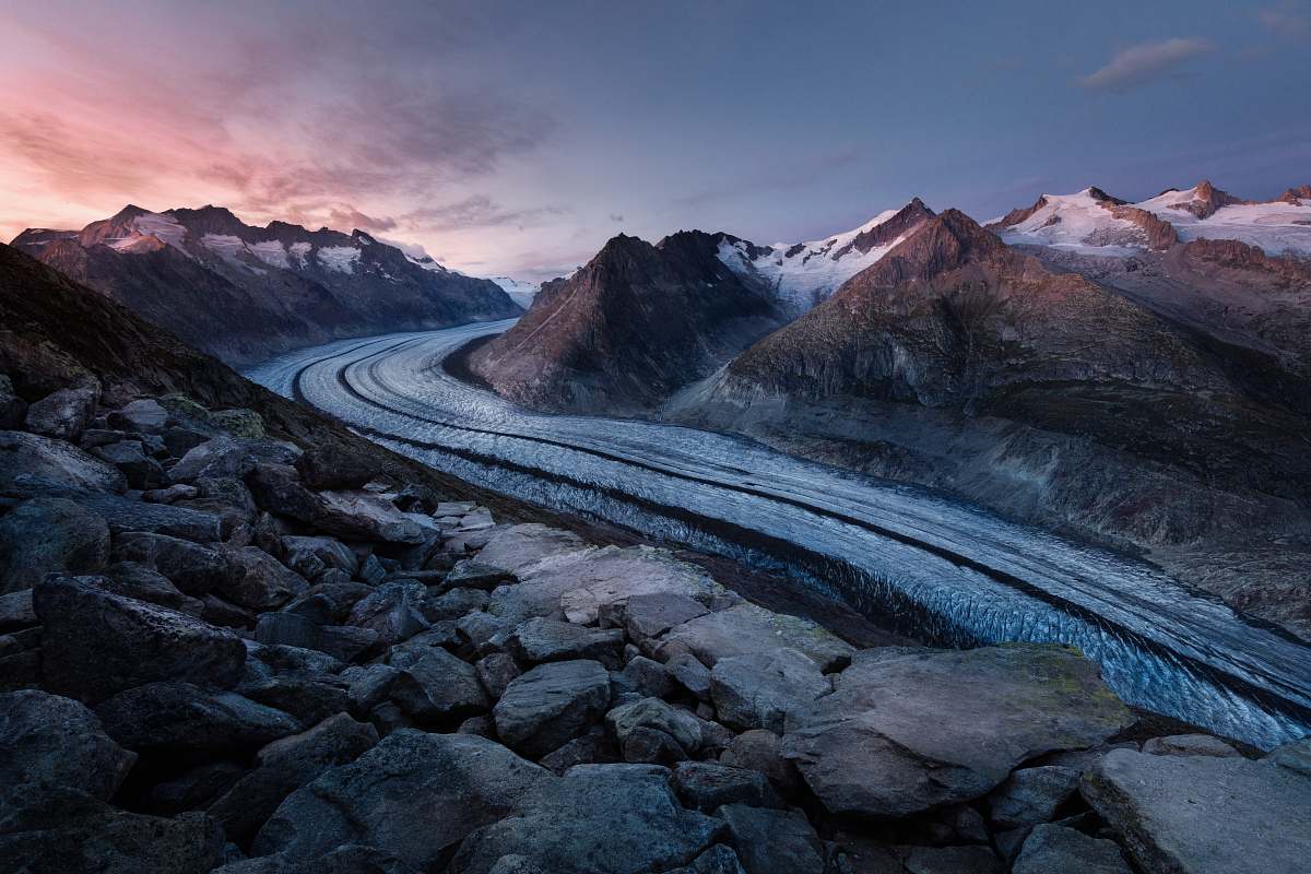 mountain aerial photography of mountain and river wallpaper