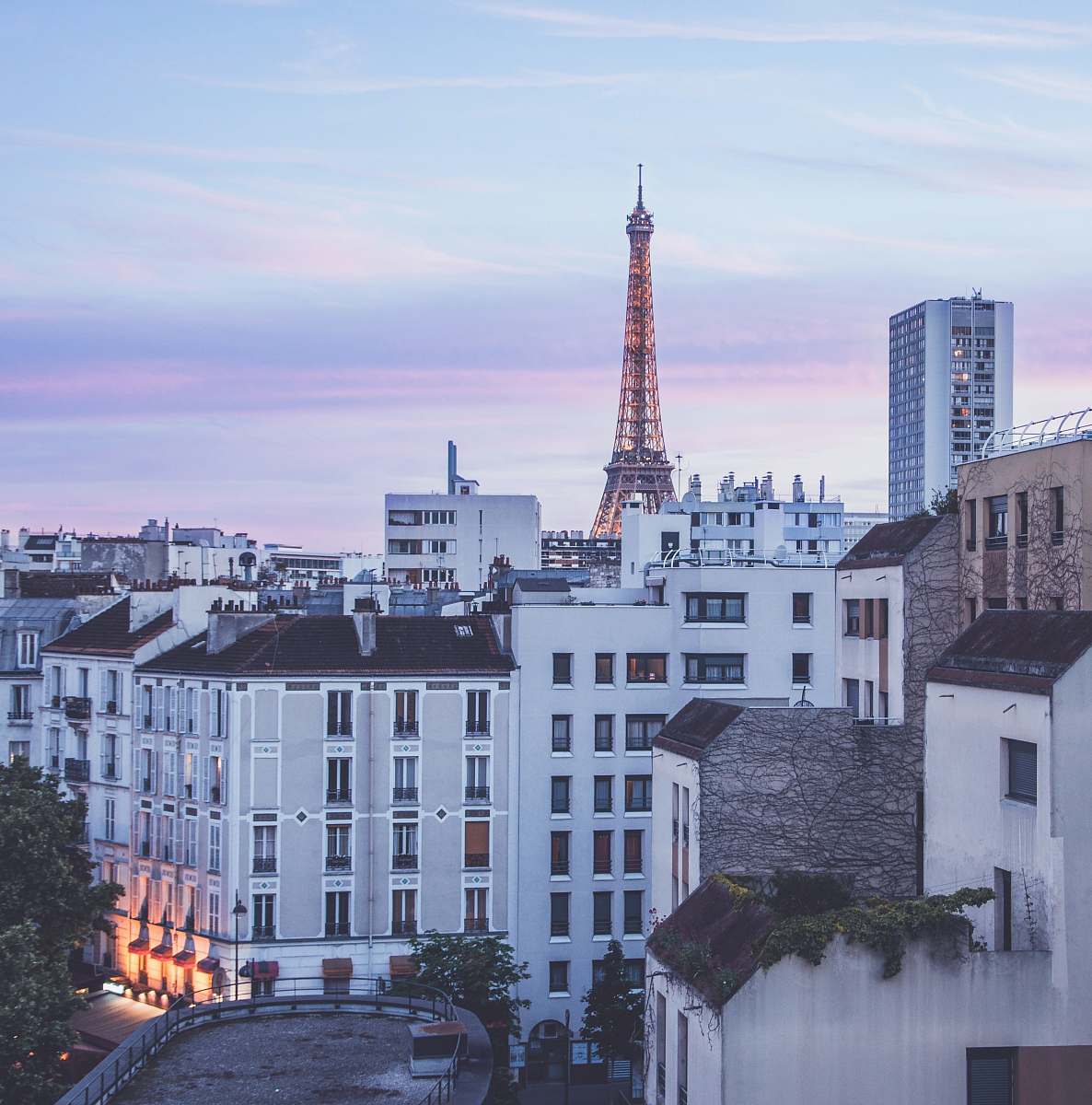 building Eiffel Tower, Paris paris
