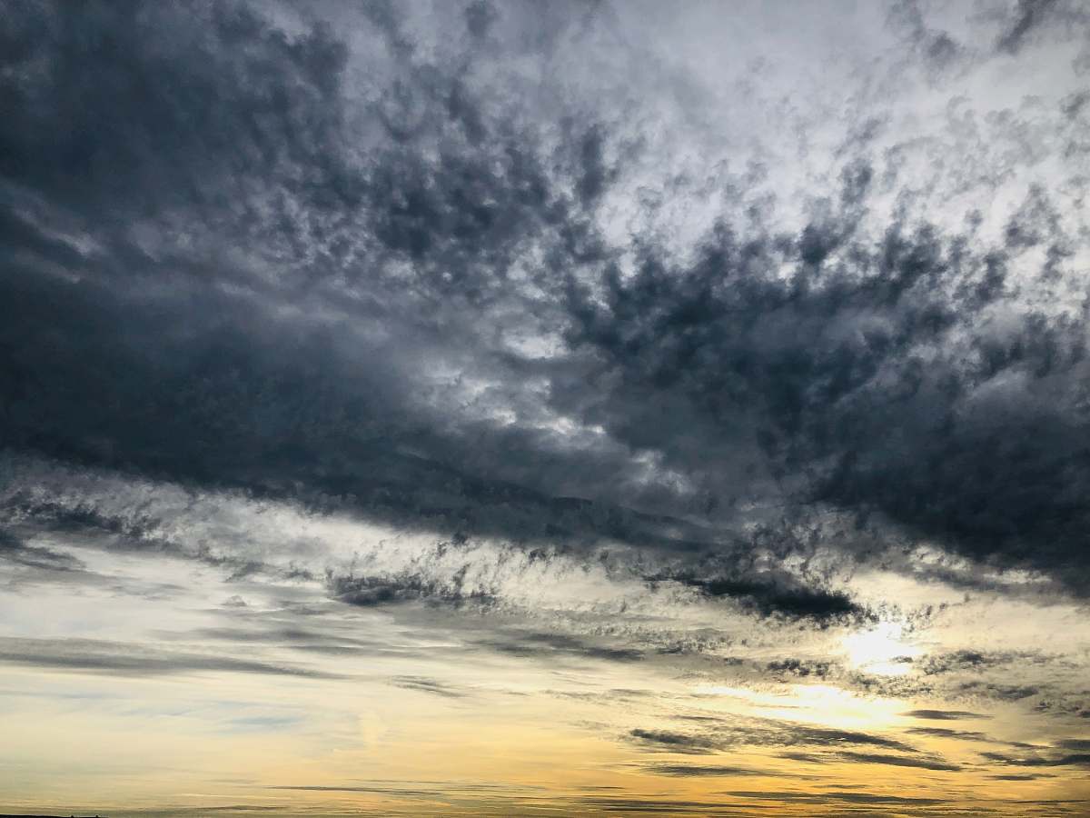 outdoors white and black abstract painting sky
