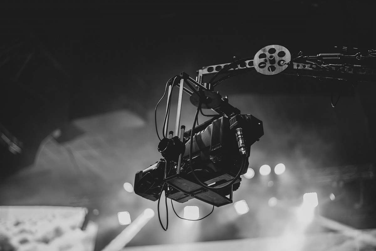 grey black video camera guatemala