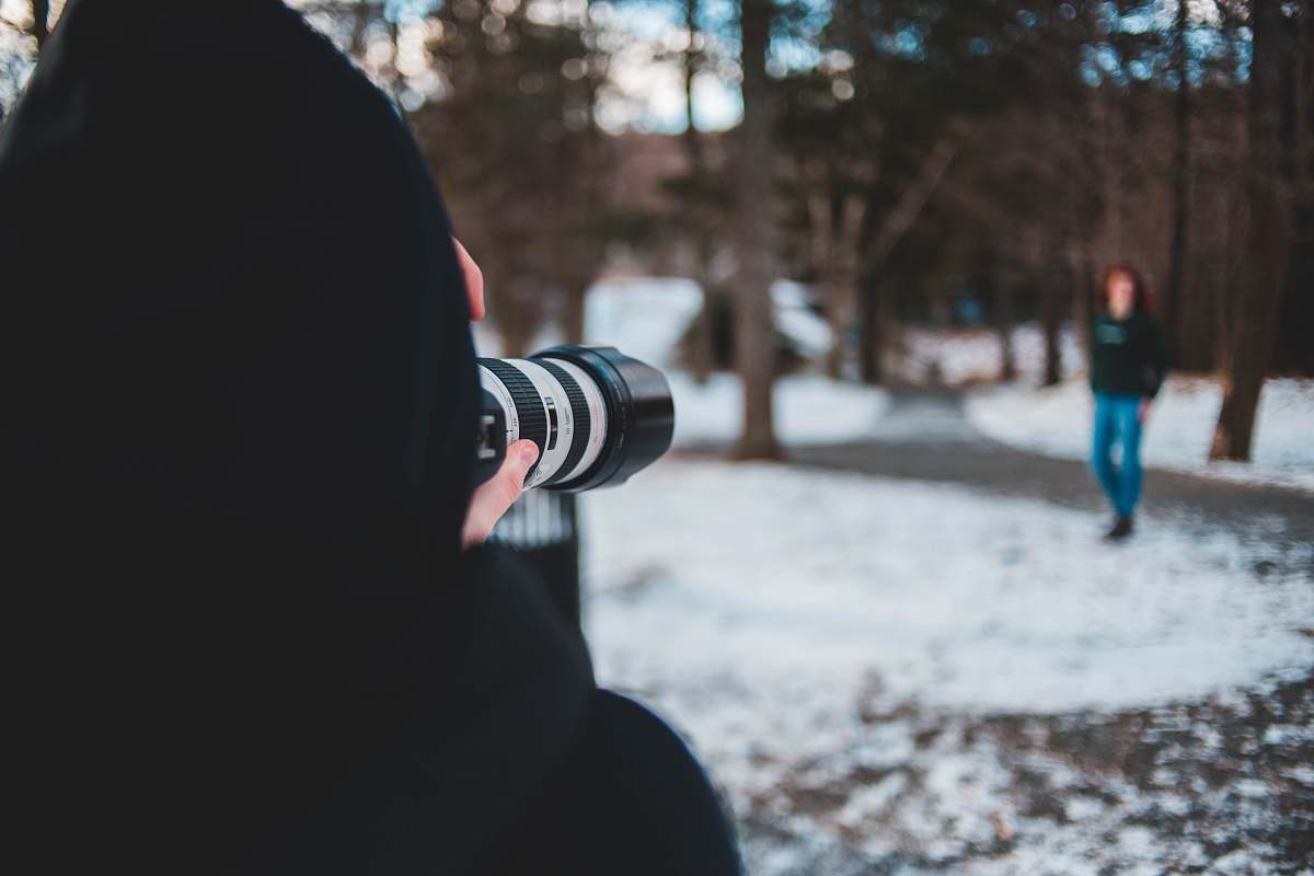 human  photographer