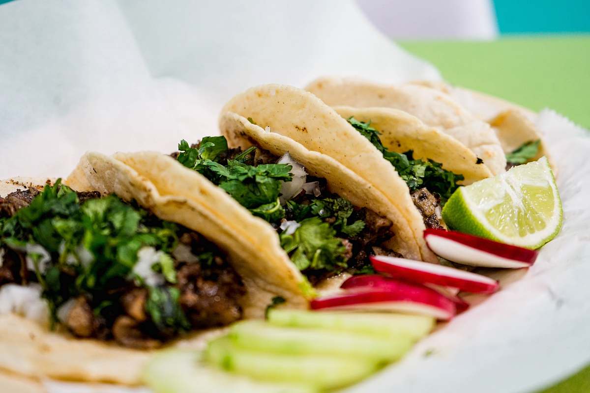 taco close-up photography of food sandwich