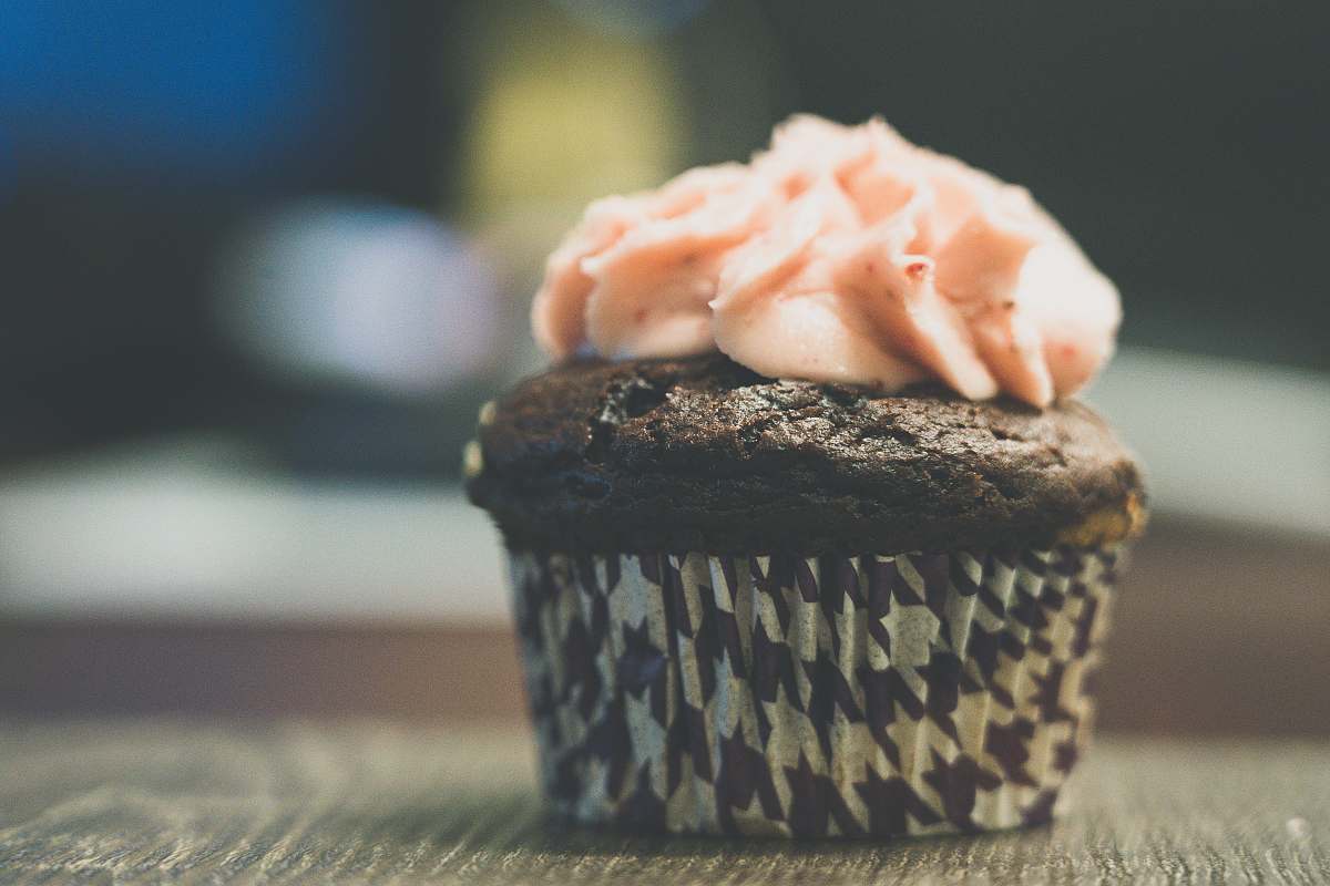 cake cupcake with icing cream