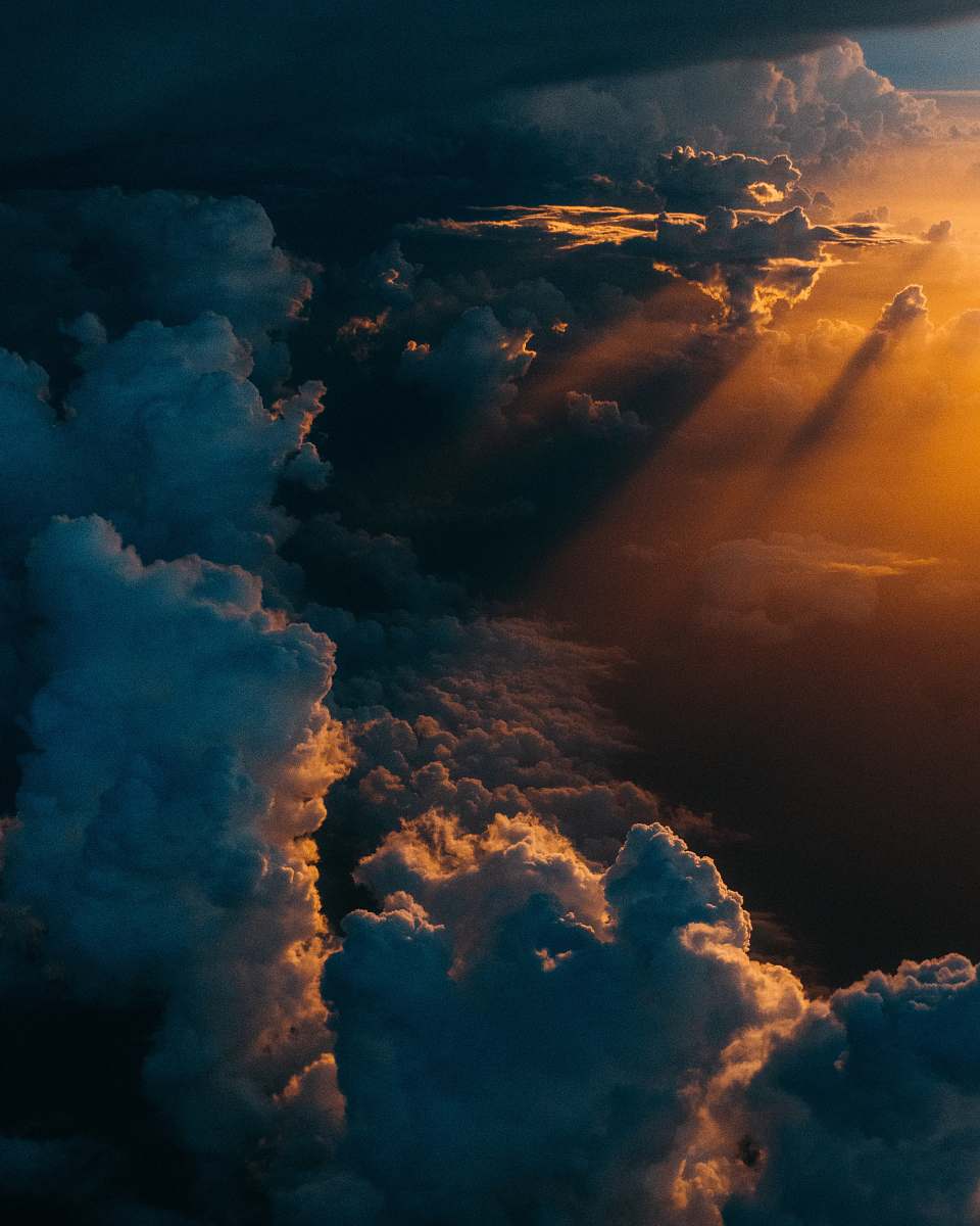 nature clouds during golden hour cloud
