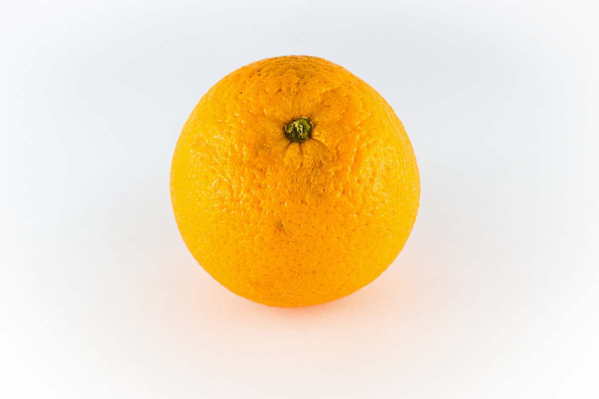 food orange fruit on white surface citrus fruit