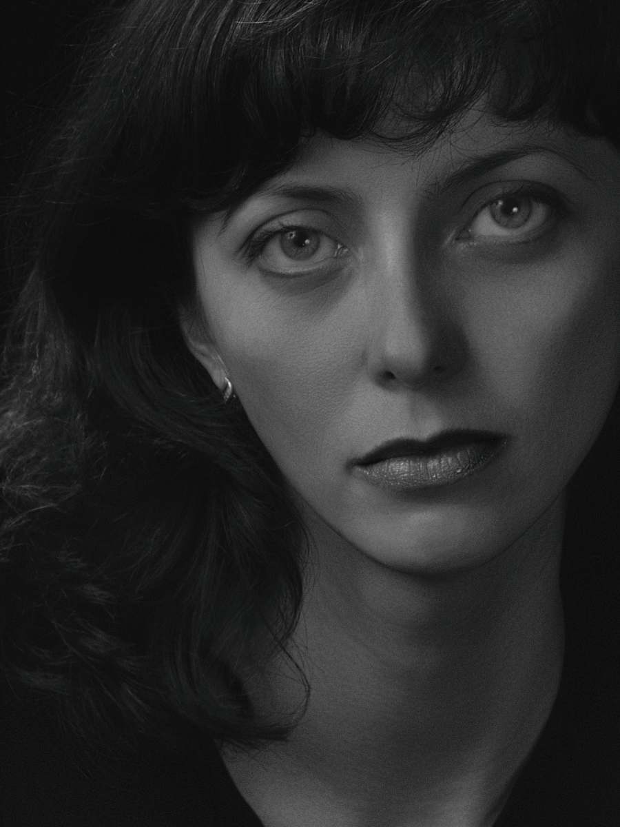 face grayscale photography of womens face black-and-white