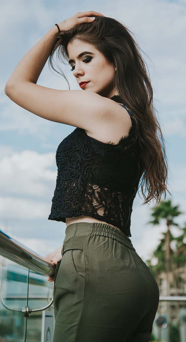 apparel women's black lace sleeveless top clothing