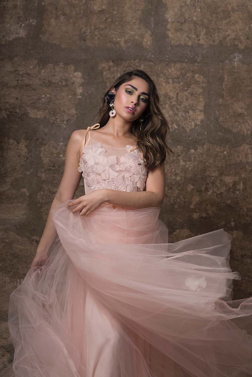 clothing unknown person standing evening dress