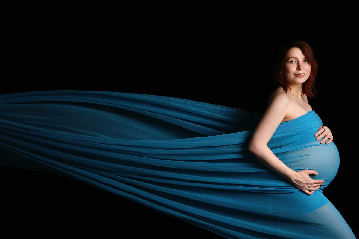 clothing women's blue dress robe