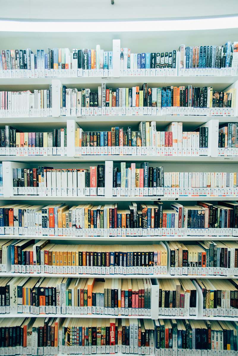 Library Library Interior Shelves Image Free Photo