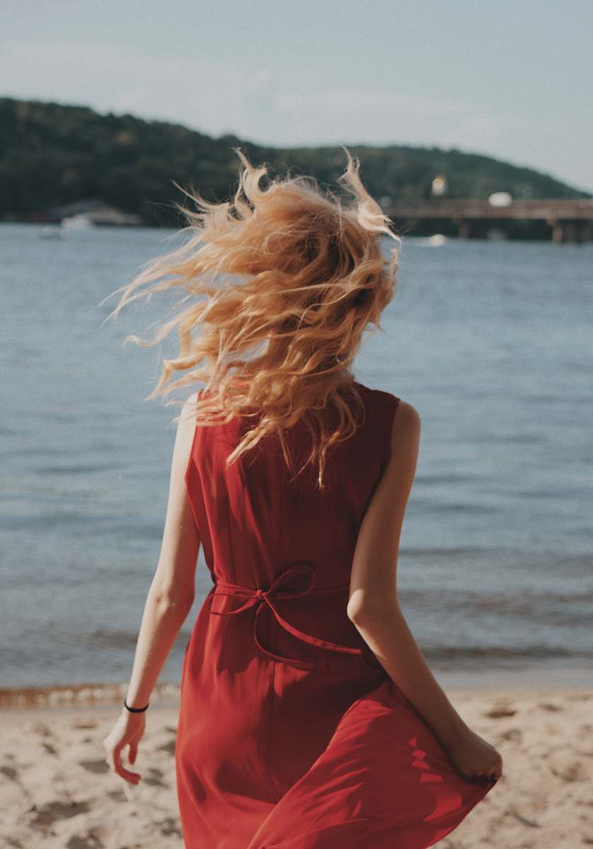 apparel women's red sleeveless mini dress at shore robe