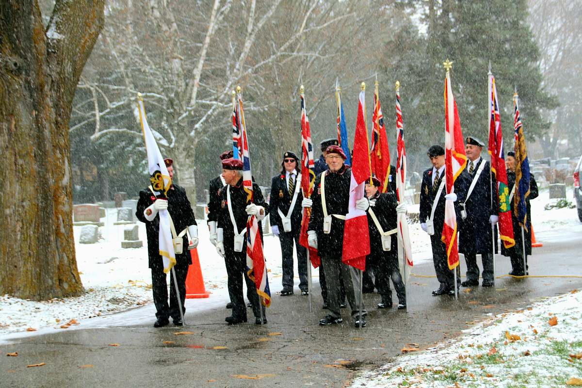 person men marching during winter crowd