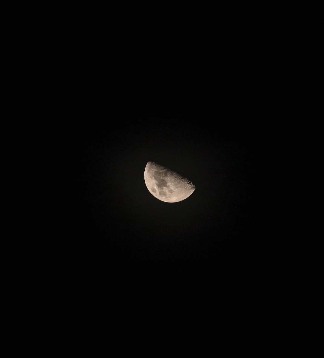 outdoors moon with black background moon