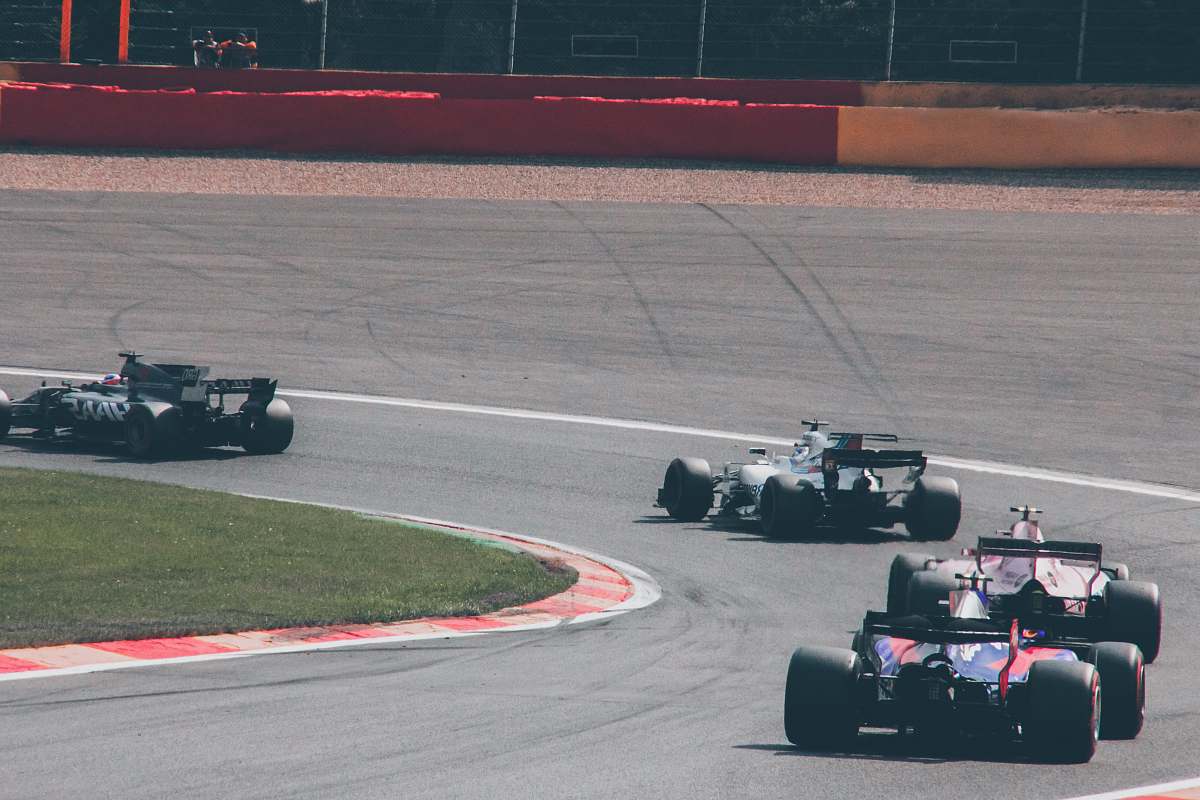 automobile three racing black go-karts car