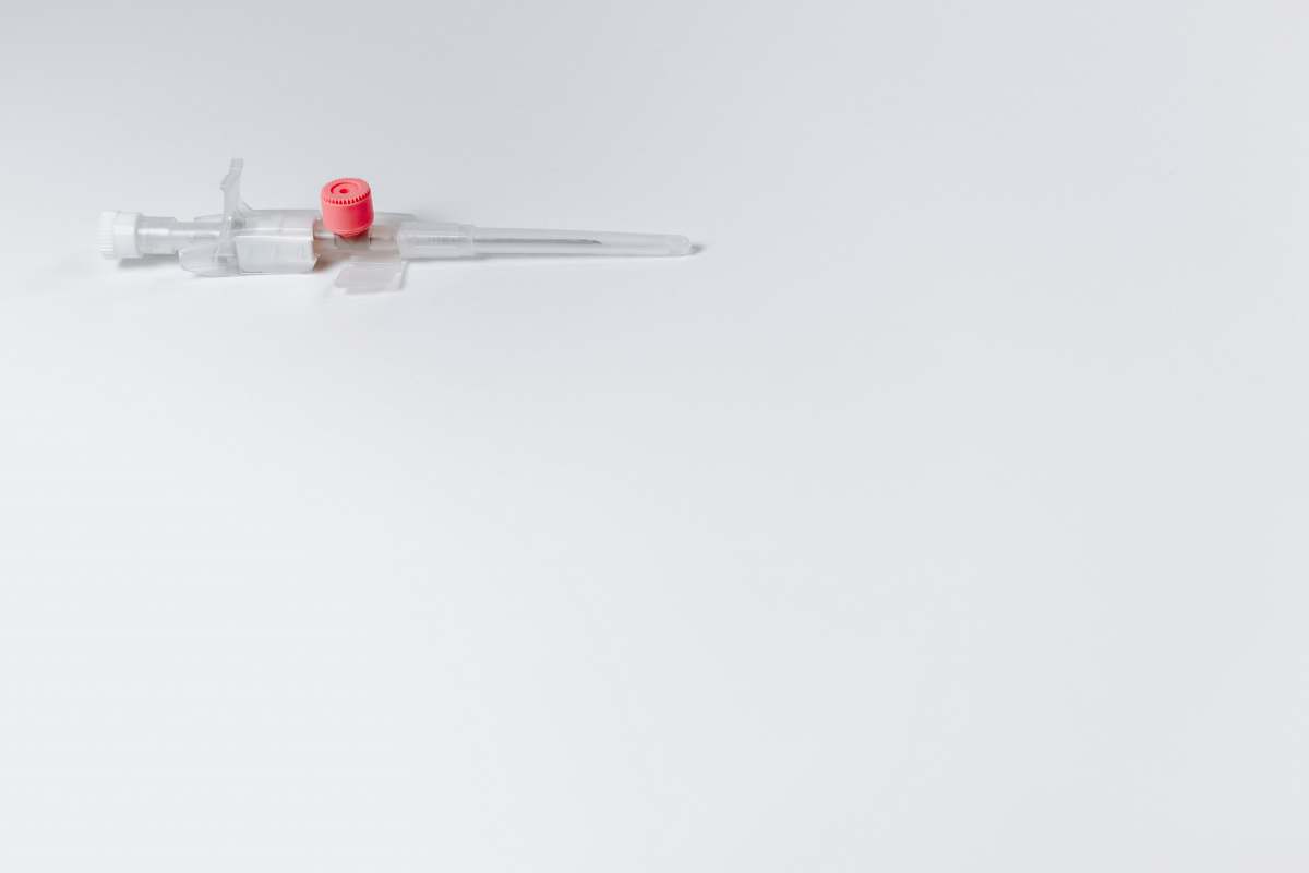airplane white and red syringe aircraft