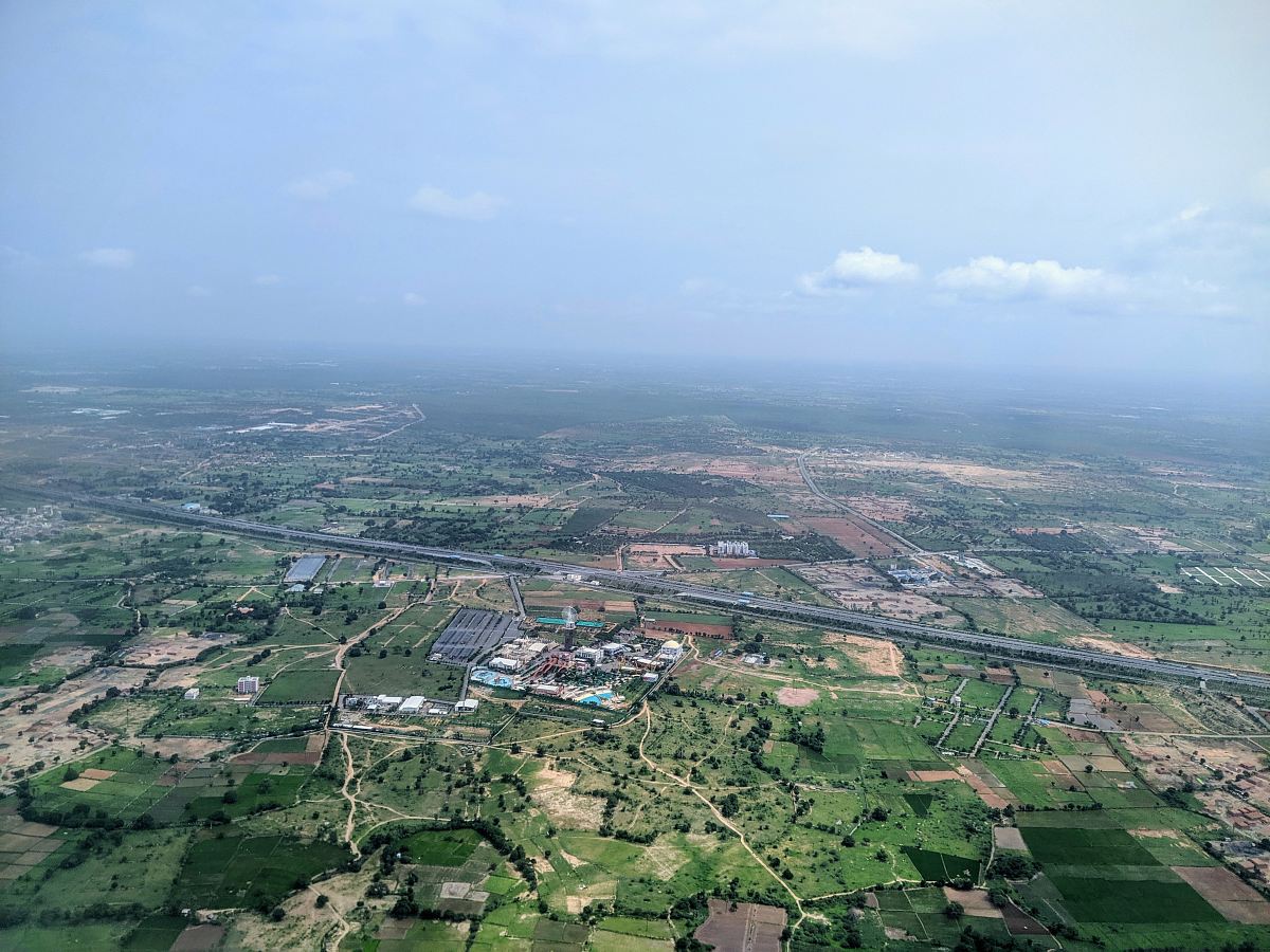aerial photo of houses