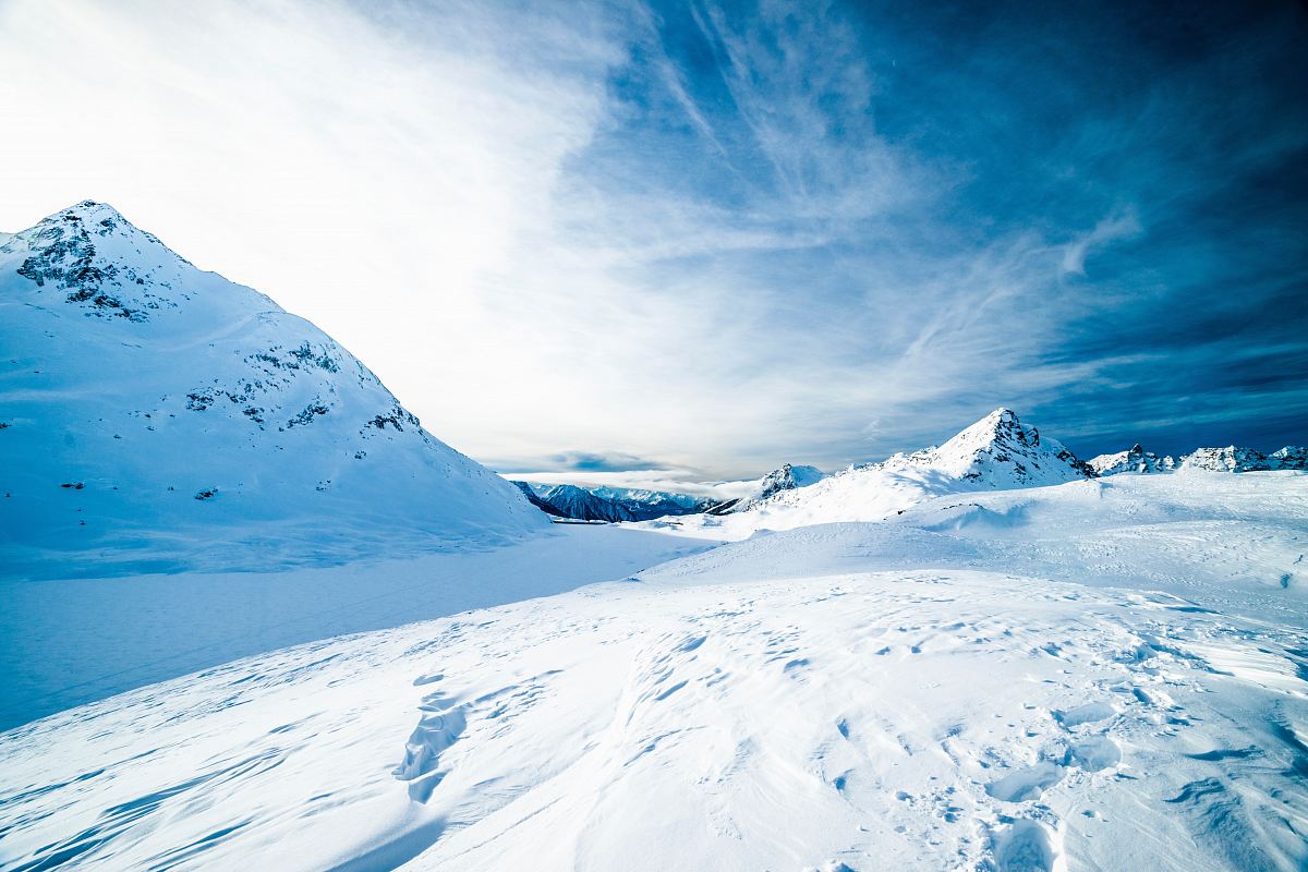 ground covered with snow