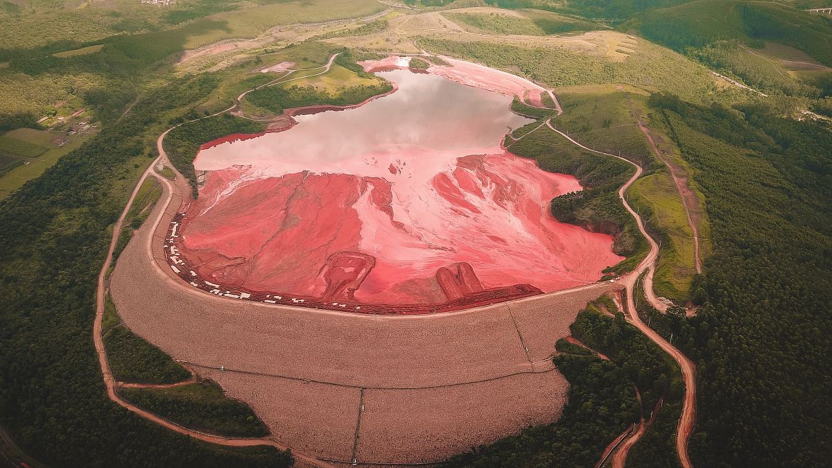 red lake at daytime