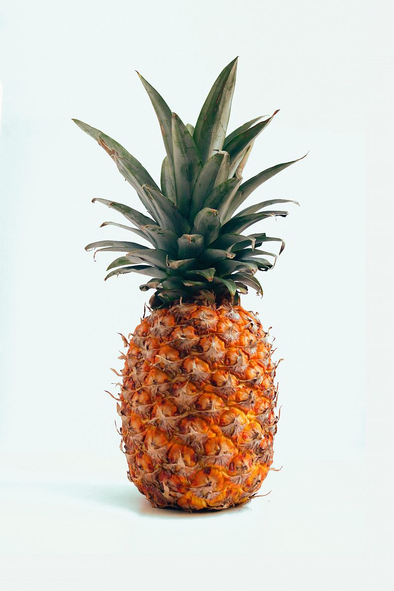 ripe pineapple fruit